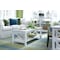 International Concepts Rectangle Hampton Coffee Table, 46 W, 24 L, 18 in H, Wood, White OT08-70C - alternate 4